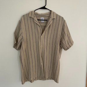 Zara Striped Button Down